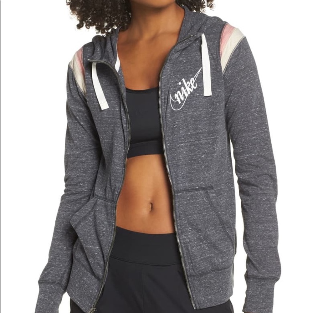 Nike Sportswear Gym Vintage Zip Hoodie -Small